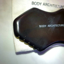 Load image into Gallery viewer, PRO Black Bian Obsidian Guasha Gua Sha Massage Stone Wellness Tool