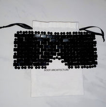 Load image into Gallery viewer, Obsidian Bian Stone Face Mask Spa Wellness Tool