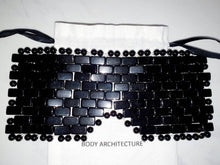 Load image into Gallery viewer, Obsidian Bian Stone Face Mask Spa Wellness Tool