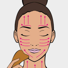 Load image into Gallery viewer, Unique Handmade Dark Green Canadian Nephrite Jade Guasha Gua Sha Massage Stone Wellness Tool